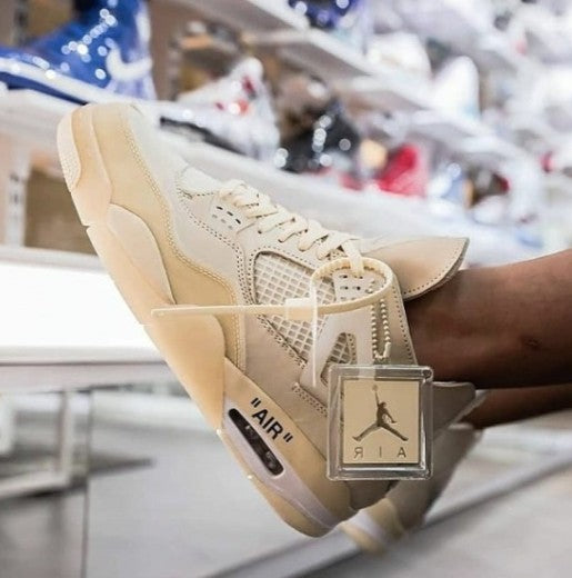 # Nike Air Jordan 4 Sail - Elevatekick