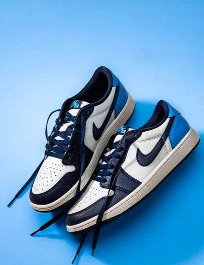 NIKE Air Jordan 1 Retro Low Obsidian - Elevatekick 