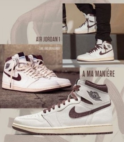 # NIKE Air Jordan 1 Retro High OG A Ma Maniére Semi UA - Elevatekick 