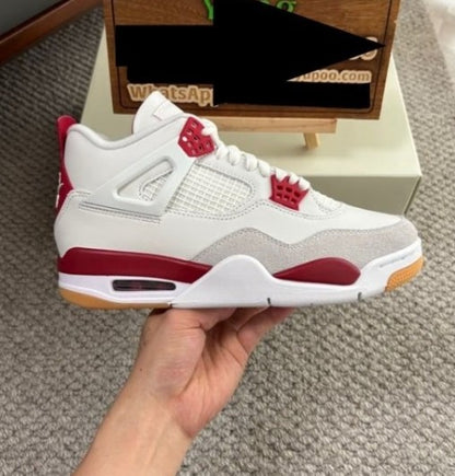 NIKE SB x Air Jordan 4 SP Varsity Red (F&amp;F Exclusive) - Elevatekick 