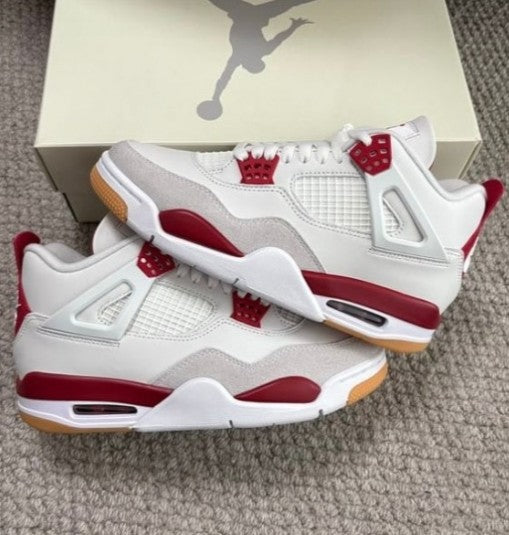 NIKE SB x Air Jordan 4 SP Varsity Red (F&amp;F Exclusive) - Elevatekick 