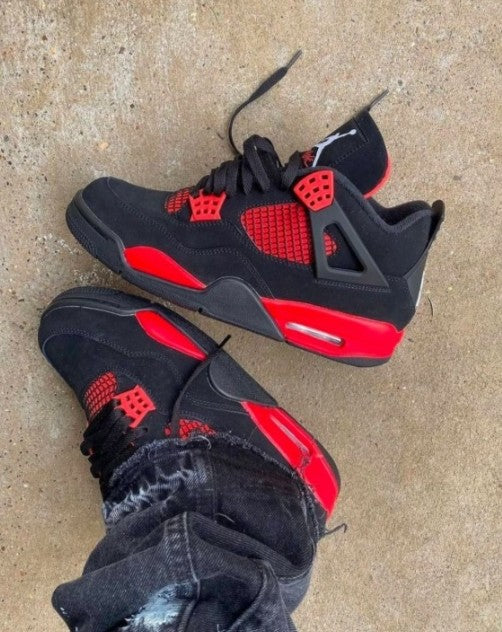 Nike Air Jordan 4 Red Thunder – Semi UA - Elevatekick 