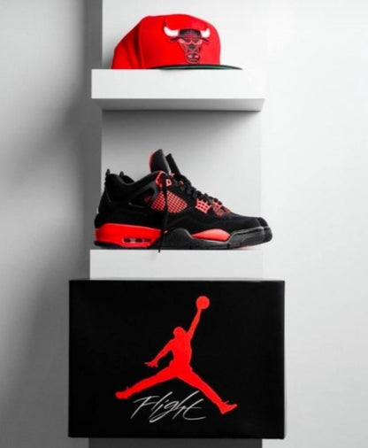 Nike Air Jordan 4 Red Thunder – Semi UA - Elevatekick 