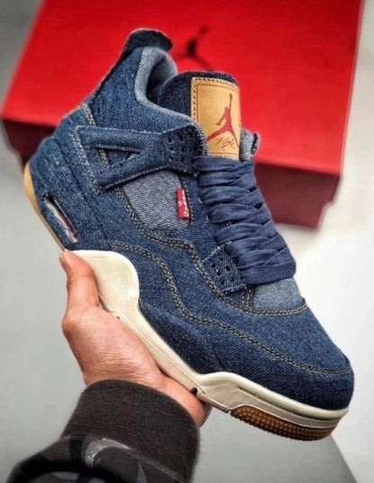 # Nike Air Jordan 4 x Levi's Denim Blue - Elevatekick 