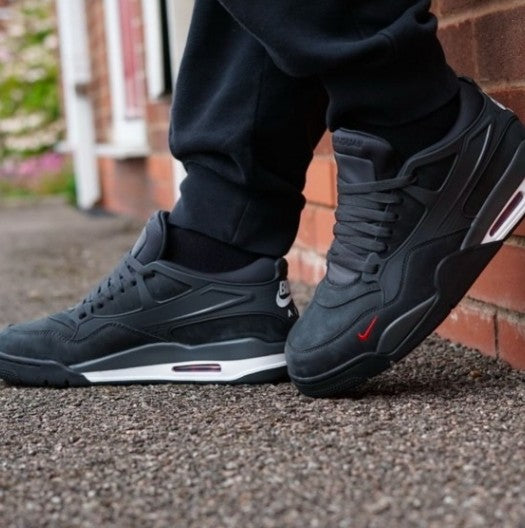 # Nike Air Jordan 4 RM SP Nigel Sylvester Driveway Grey: - Elevatekick 