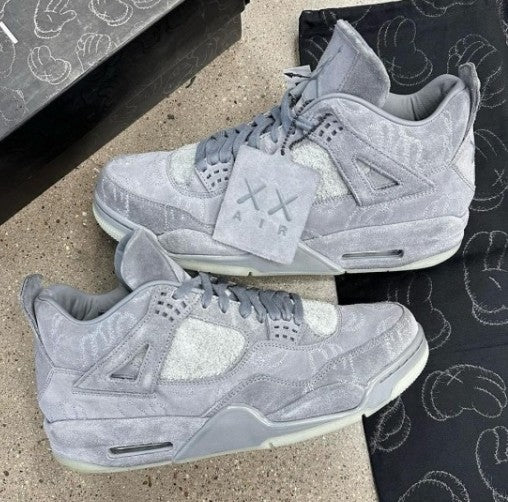 # Nike Air Jordan 4 Kaws Grey Semi - Elevatekick 