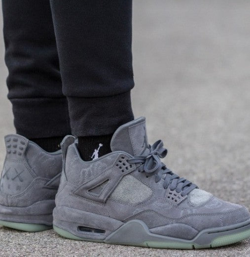 # Nike Air Jordan 4 Kaws Grey Semi - Elevatekick 