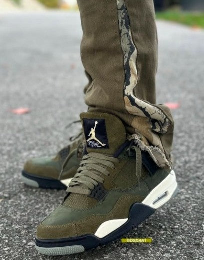 Nike Air Jordan 4 Craft "Olive" Semi UA – - Elevatekick 