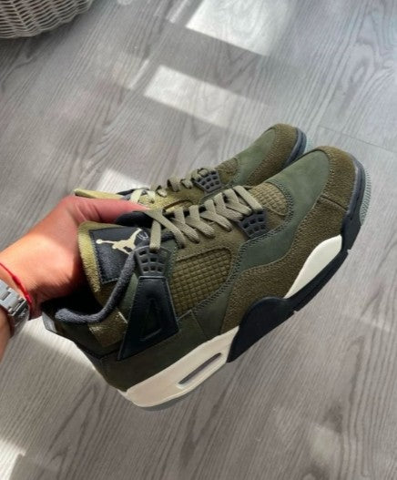 Nike Air Jordan 4 Craft "Olive" Semi UA – - Elevatekick 