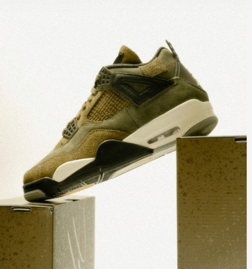 Nike Air Jordan 4 Craft "Olive" Semi UA – - Elevatekick 