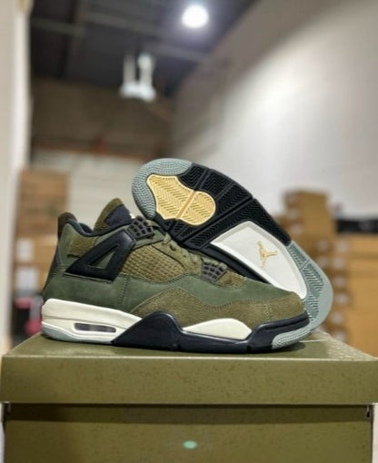 Nike Air Jordan 4 Craft "Olive" Semi UA – - Elevatekick 