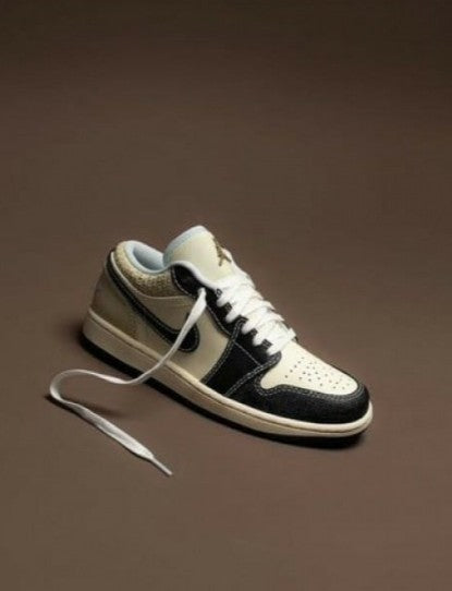 # Nike Air Jordan 1 Low SE Coconut Milk Black - Elevatekick 