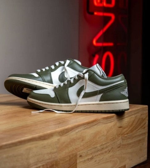 Air_Jordan 1 Low Medium Olive