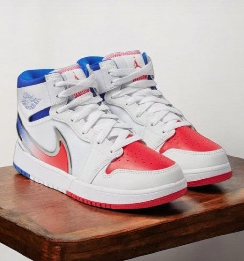 Nike Air Jordan 1 Mid RM EasyOn White Racer