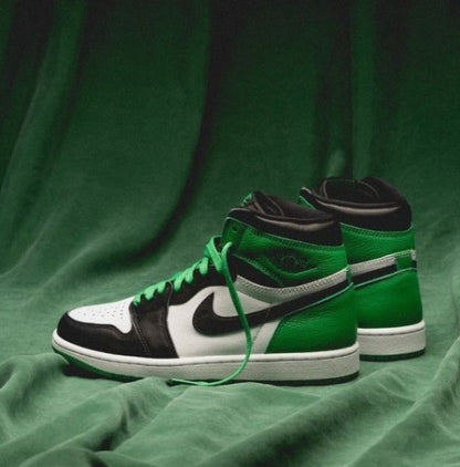 N_IKE Air Jordan 1 Retro High Lucky Green Semi UA