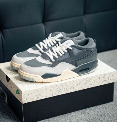 Air Jordan 4 RM Iron Light Grey Semi UA