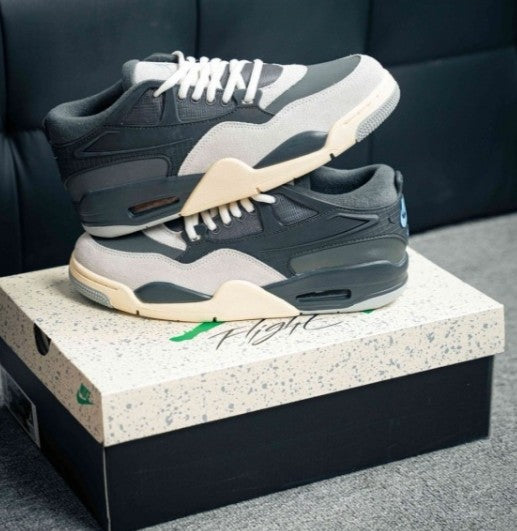 Air Jordan 4 RM Iron Light Grey Semi UA