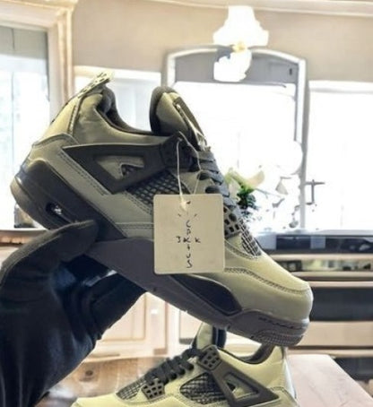 Travis Scott x Air Jordan 4 “Olive”