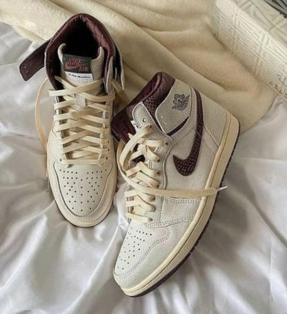 N_ikee Air Jordan 1 Retro High OG A Ma Maniére Semi UA