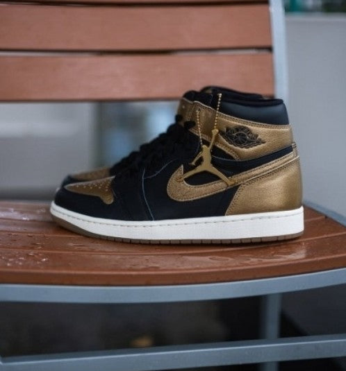 Air Jordan 1 Retro High OG Black and Gold