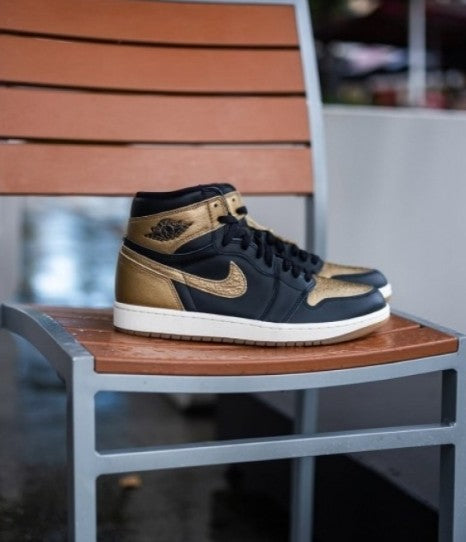 Air Jordan 1 Retro High OG Black and Gold